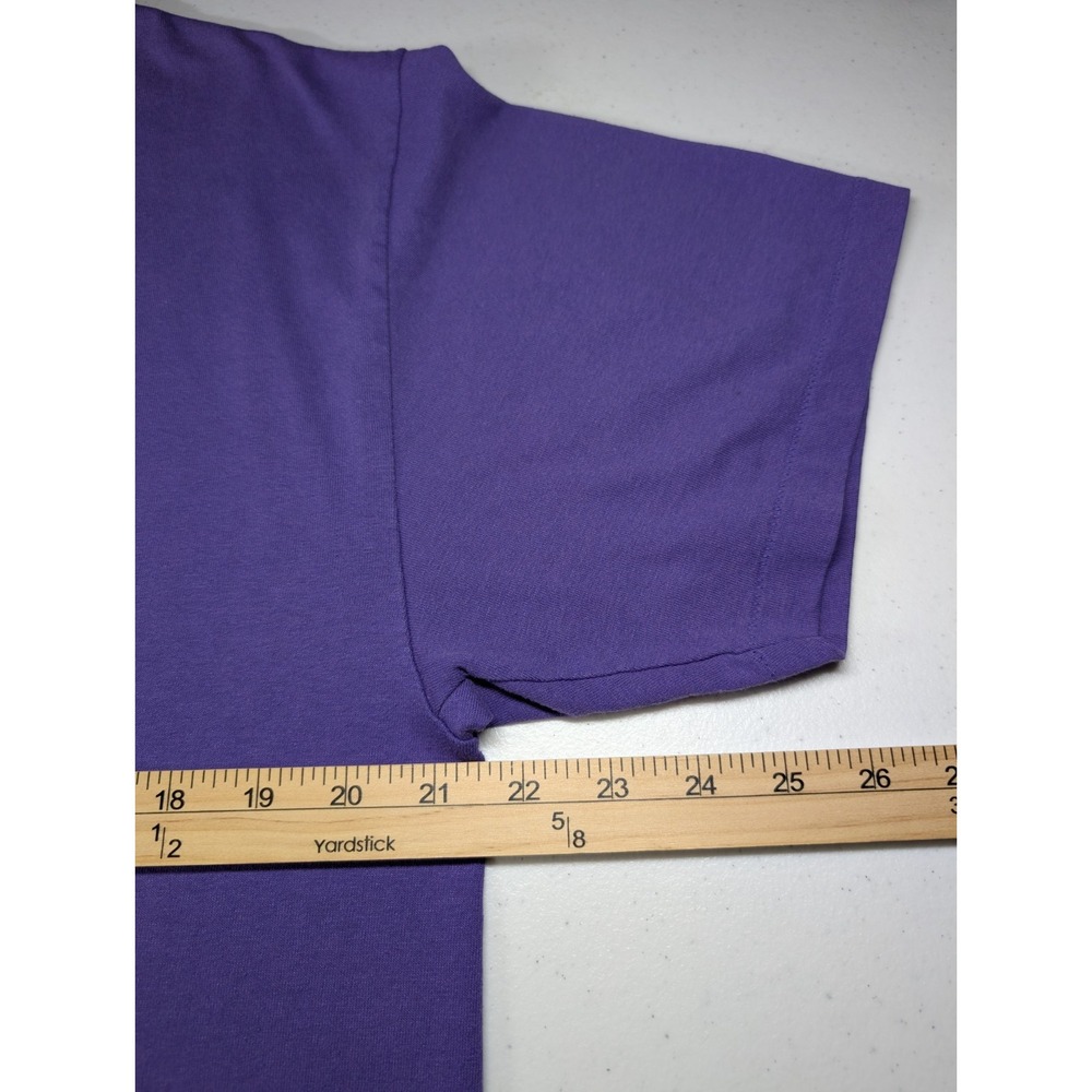 Vintage Israeli Folk Dance T Shirt Adult Large Purple Dancing Single Stitch‎ - Picture 10 of 11